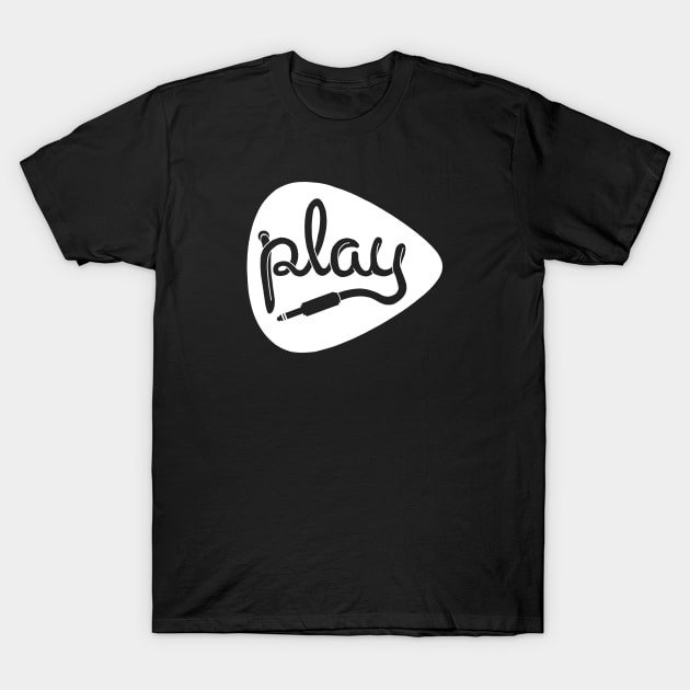 Play Guitar T-Shirt by sixtee